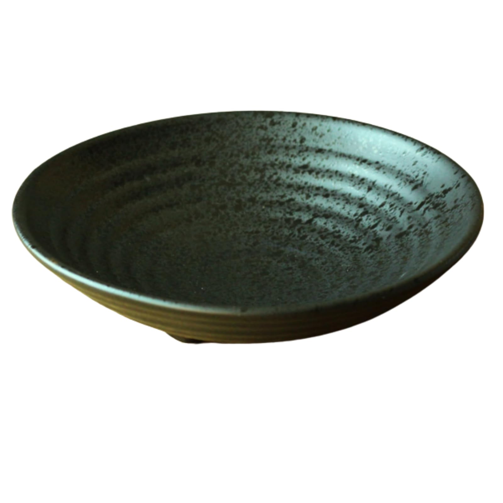 All Trust Flower Vase, Kaki (Persimmon) Design, Kenzan (Flower Arranging Pin Holder), Water Basin, Flower Arranging Tools, Ceramic (Kenzan not include