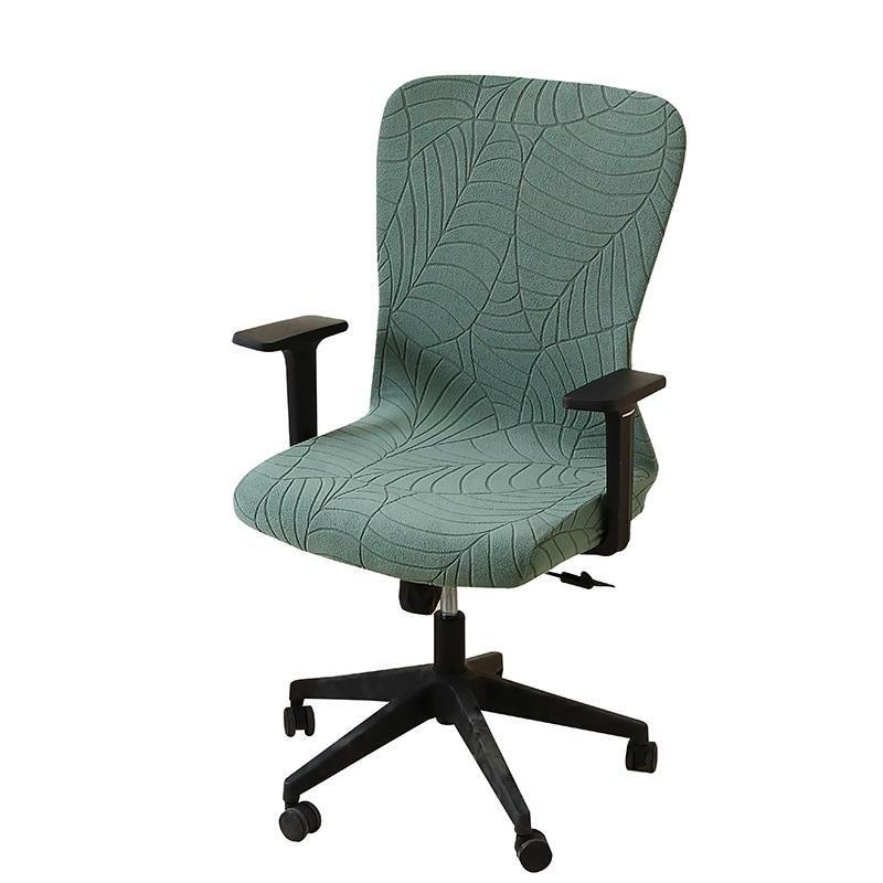 1Pc Stretch Computer Office Chair Cover Anti-Dirty Jacquard Armchair Cover Home Lift Rotating Seat Case For Study Room El