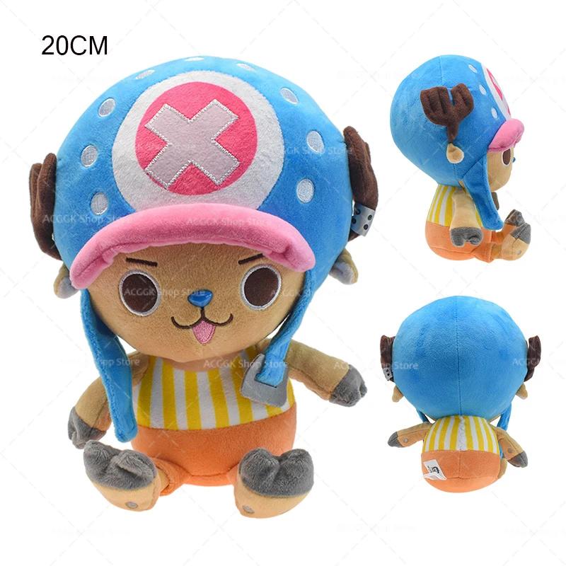 One Piece Plush Toys Monkey D Luffy Ace Law Soft Stuffed Dolls Tony Tony Chopper Cos Sanji Sabo Buggy Birthday Gift