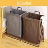 Cotton Collapsible Laundry Basket For Home Bedroom Dorm Room Storage