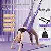 Adjustable Aerial Yoga Hammock Home Fitness Equipment Pilates Swing Stretch Sport Women'S Gym Belt Resistance Bands Bodybuilding