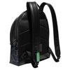 Jordan Michael B. Jordan Kollaborations-Charta Beschichtetes Canvas mit Kalbsleder Rucksack Herren Schwarz C6926-JICHR