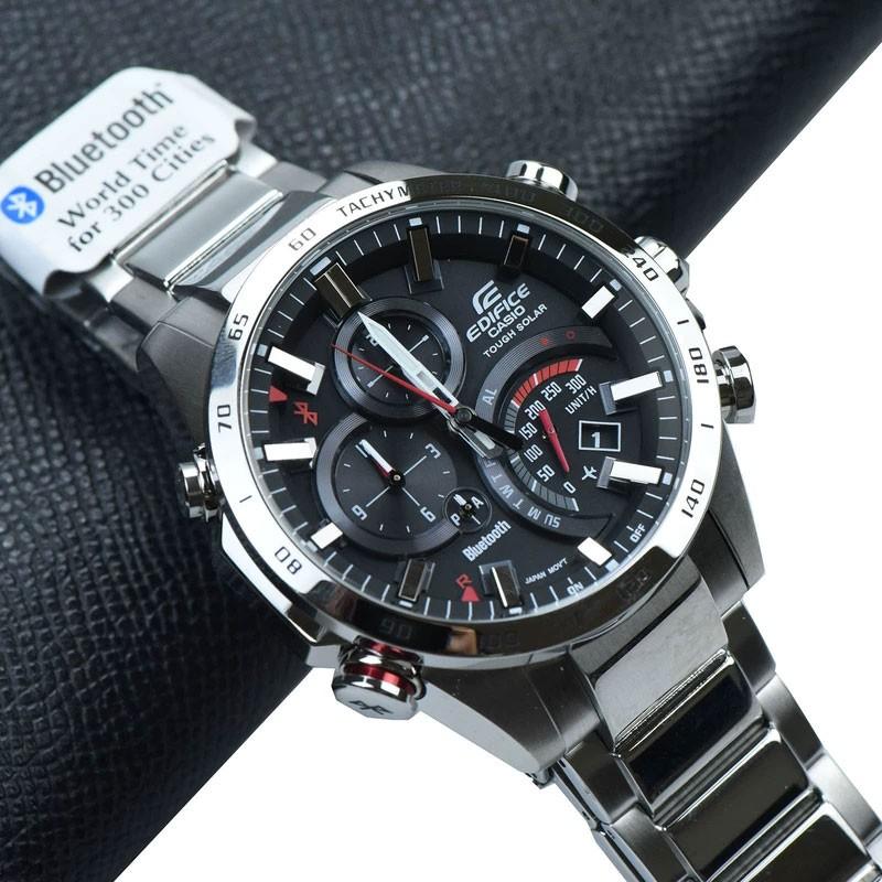 CASIO Men EDIFICE Black Watch EQB-501XD-1A EQB-501XD-1A