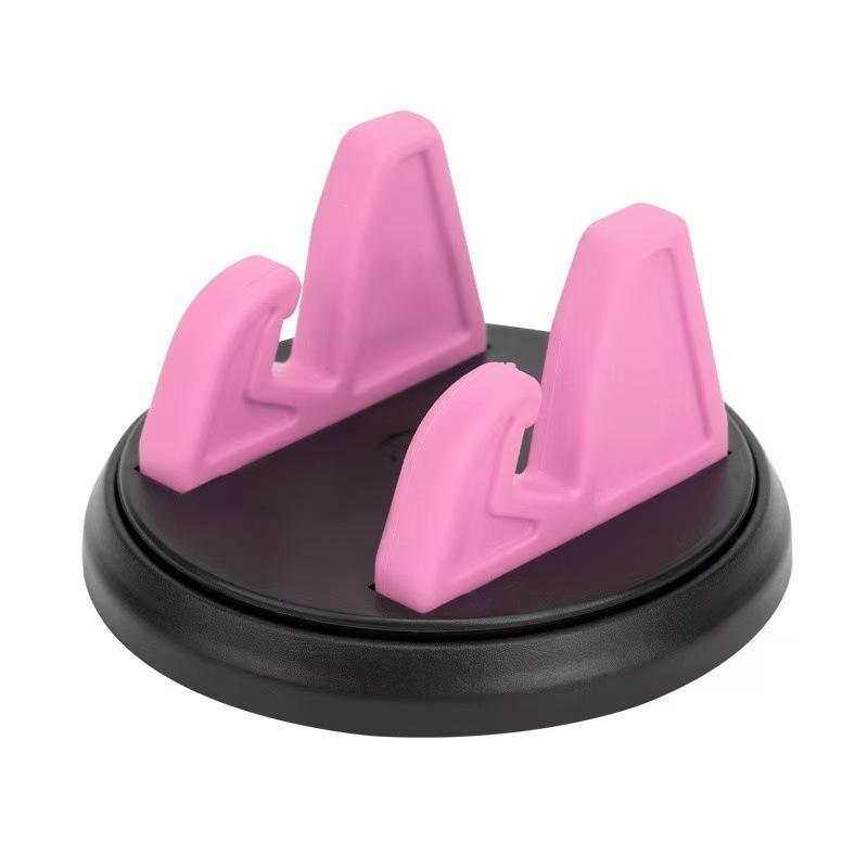 Car Phone Holder Rotating Base Car Desktop Dashboard Phone 360 Degree Center Console Stand For Daily Hands Free Use