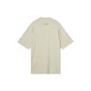 Fear of God Essentials Short Sleeve T-Shirt With Chest Logo Men Tops Wheat FOG-SS22-127
