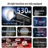 LATZZ 500W COB Bi-Color LED Video Light for Live Stream & Photography