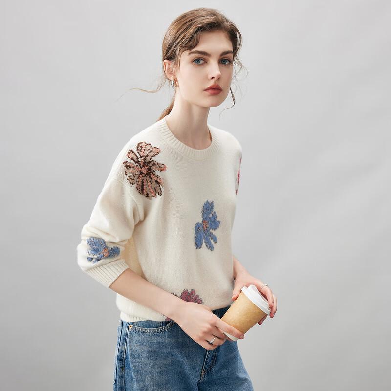 Komom Boka 2025 Autumn/Winter Floral Cashmere Sweater