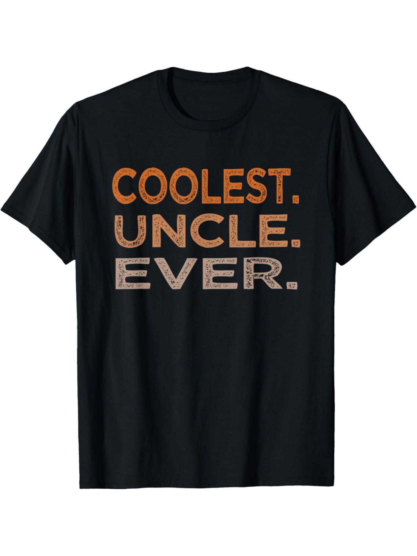 Лучший выбор Мужская Забавная Самая Крутая Футболка с Графикой  Дядя Навсегда  S
