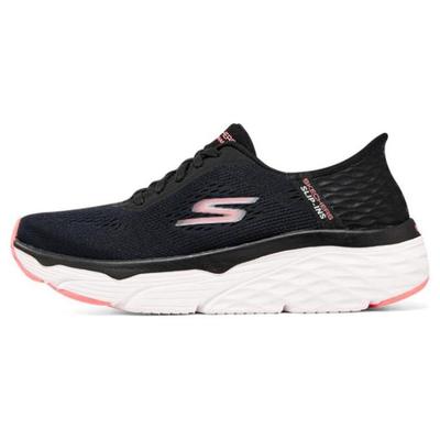 Max Cushioning Elite Flash Series Comfortable Low-Top Casual Running Shoes Women Sneaker Black Pink 128572-BKCL