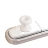 Donut Shape Toilet Push Button Cover Long Nail Friendly Flush Handle Extender Non Contact Bathroom Hygiene Accessories
