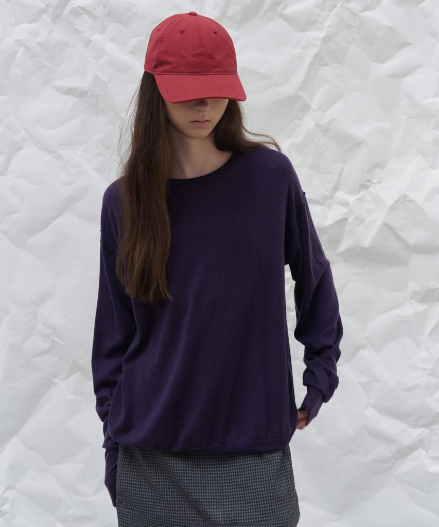 POETO Light Wool Base Knit - Purple