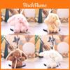 Plush Bunny Keychain With Soft Short Pile Cotton For Kids And Adults