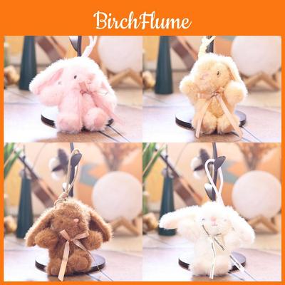 Plush Bunny Keychain With Soft Short Pile Cotton For Kids And Adults