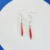 Sharp Knife Men Stud Earrings Women Halloween Earrings Party Jewelry Korean Style Dangle Earrings