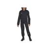 Nike Solid Color Round Neck Zipper Long Sleeve Jacket Kids jackets Black FD3126-010