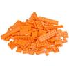 100Pcs Bulk Parts Thin Bricks 12 Size Mixed 15 Color Building Blocks Figures MOC Model Educational Construction Toy for Kid Gift