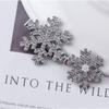 Cute Sparkling Snowflake Duckbill Hairpin Beautiful Snowflake Hairpin Hair Clip Hair Accessory for Fashion Enthusiasts
