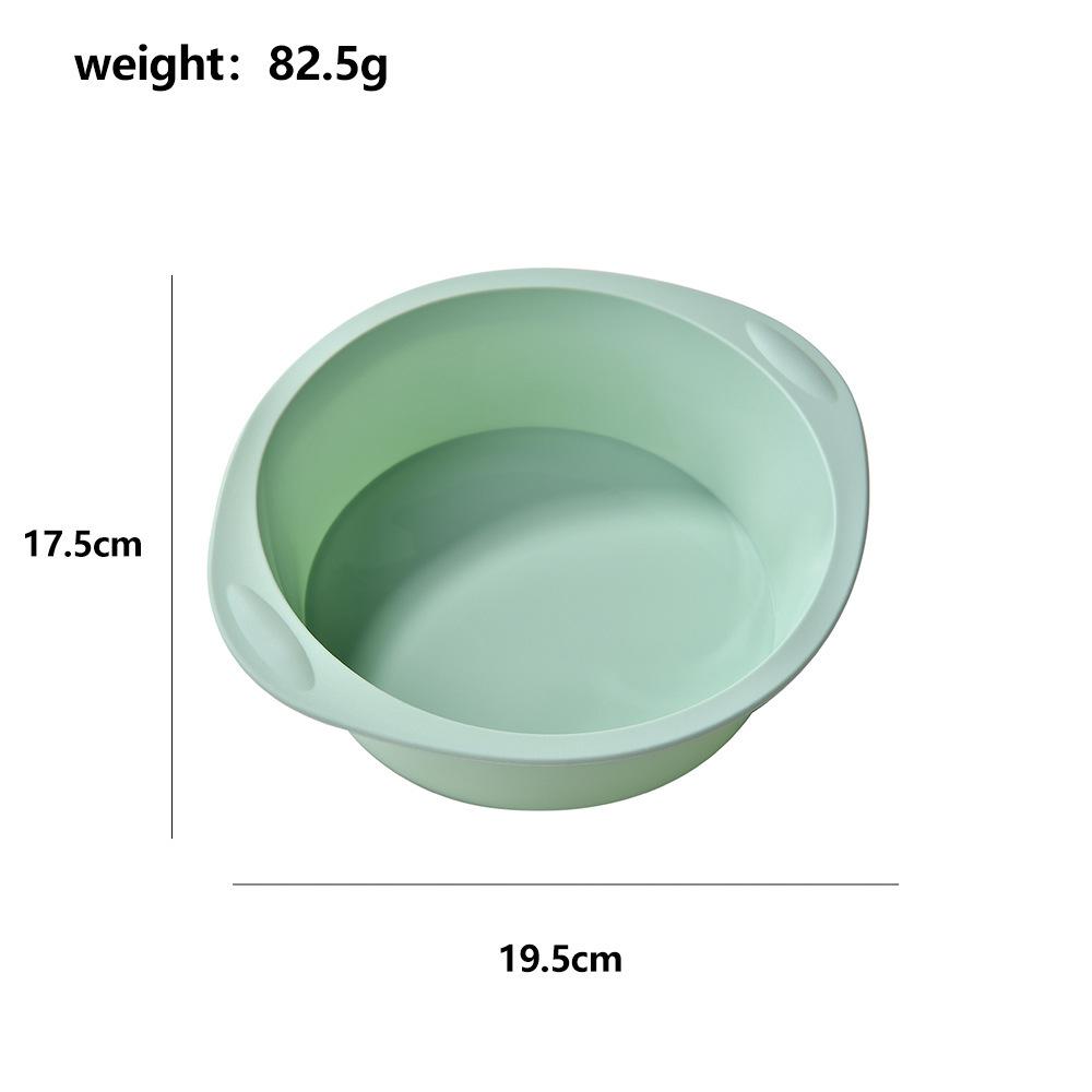 Silicone Cake and Bread Mold - Square and Round Baking Pans for Household Oven Use