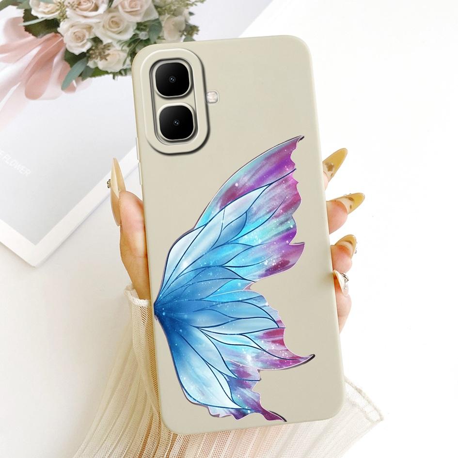 For Infinix Smart 10 Phone Case X6725 Cover Cute Cat Owl Daisy Painting Soft Silicone Back Shell For Infinix Smart10 Pouch Coque