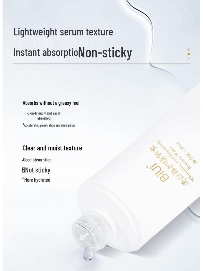 Whitening Repair Toner: Brightens, Reduces Spots, Niacinamide Infused, High-End Skincare