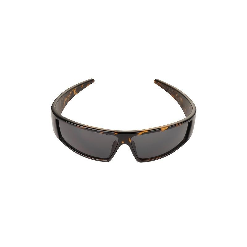 2PCS Futuristic Oval Glasses Stylish Y2K-Inspired Design for Fashionable Pography Social Media and Everyday Wear