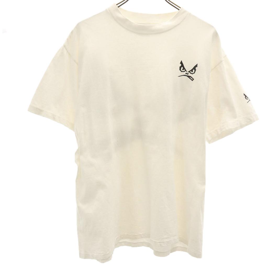 ONEITA 90s Old Bad Boy Short Sleeve T-shirt L White POWER-T Men's Used