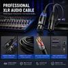 Male Female XLR Connector Cable 3 Pin To 5 Pin Audio Cord Professional DMX Cable  Stage Lights