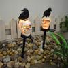 2PCS Solar Halloween Outdoor Garden Skeleton Ghost LED Lightt Party Decoration