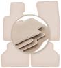 PREMIUM Beige Floor Mats For: BMW 7 E65 Sedan 2001-2008