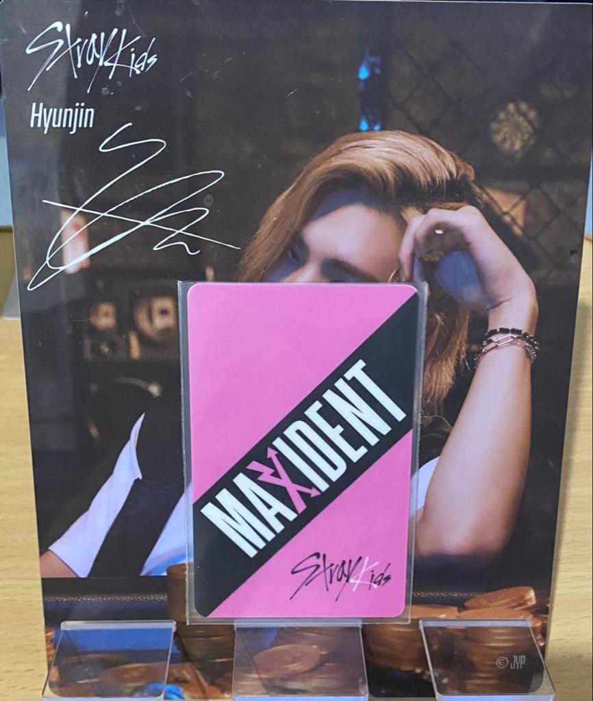 [USED] StrayKids HYUNJIN MAXIDENT SoundWave Trading Card