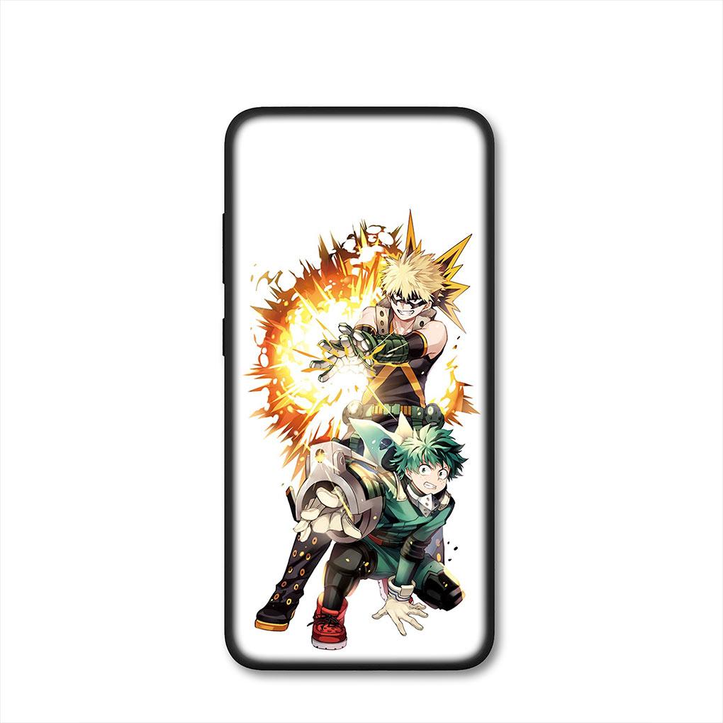 My Hero Academia Katsuki Bakugo BNHA Phone Cover for Xiaomi Redmi Note 11 10 9 8 Pro 9S 10S 11S 9A 9C NFC 9T 10A 10C 8A Case