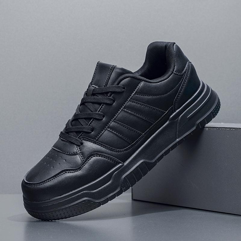 Übergröße 50 51 52 Herren Leder-Sneaker Lässige Sportschuhe Flache Skateboard-Schuhe Heißer Verkauf Für Dropshipping