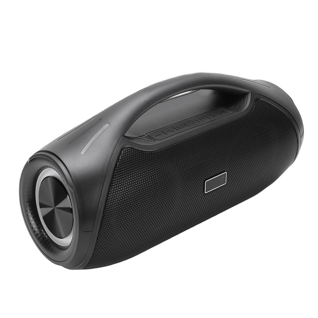 Bluetooth-Lautsprecher 80W Leistungsstarker Bass Kabelloser Outdoor-Tragbarer Lautsprecher mit RGB-Lichtern IPX5 Wasserdicht 10000mAh