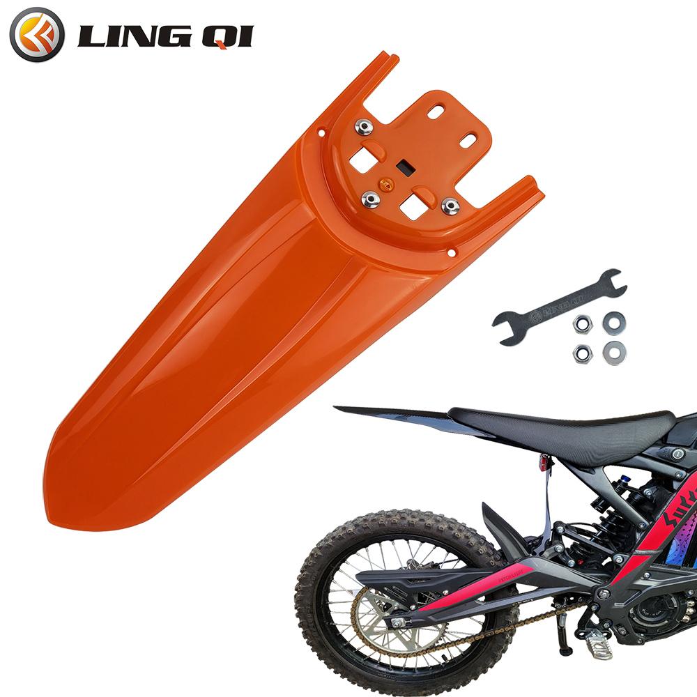 Second-Generation Longer Rear Fender Fit To Sur Ron Light Bee X and S. Streamlined Dirt Pit Mudguard Tail Guard for