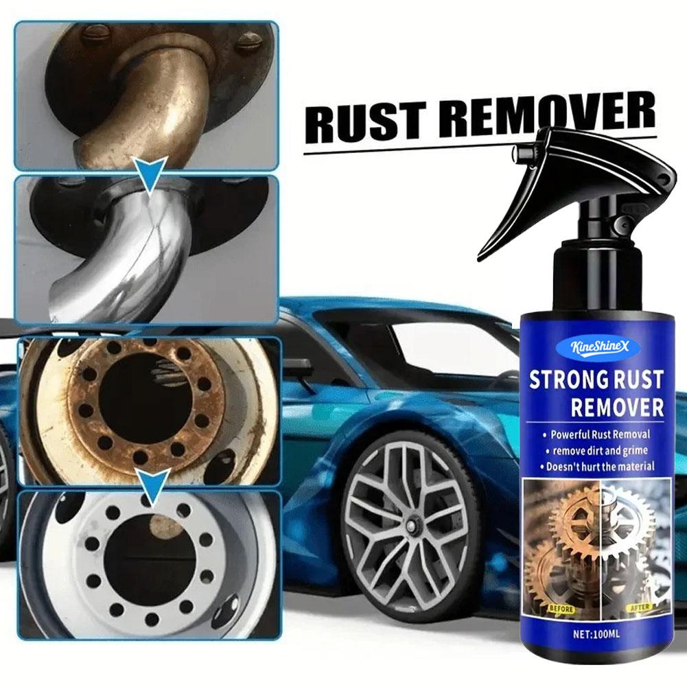 Rust Removal 100ml Anti-Rust Spray Instant Rust Removal Cleaning Spray Multi-Purpose Rust Removal Lubricant Rust Remover Spray