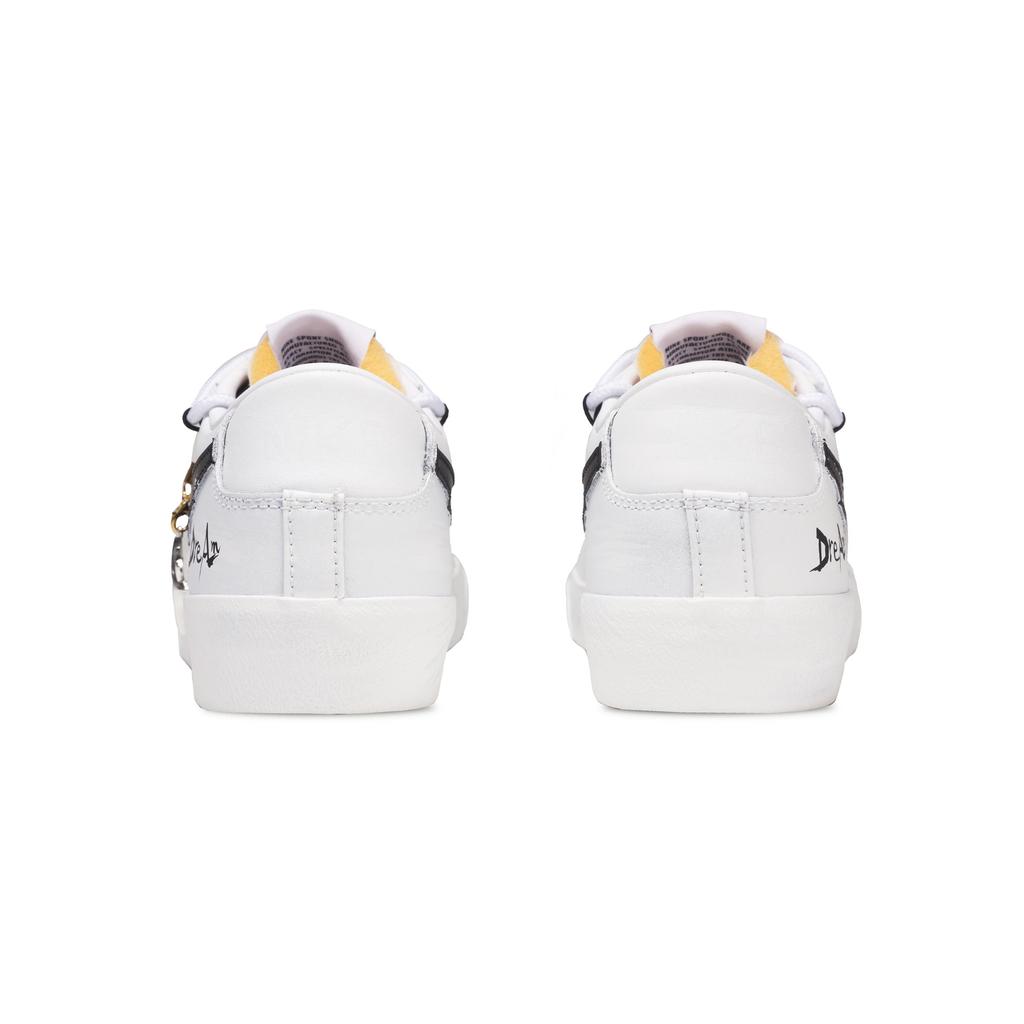 Nike Blazer Synthetic Leather Slip Resistant Abrasion Resistant Low top Skateboard Shoes Unisex DA6364-101(Team1478-)
