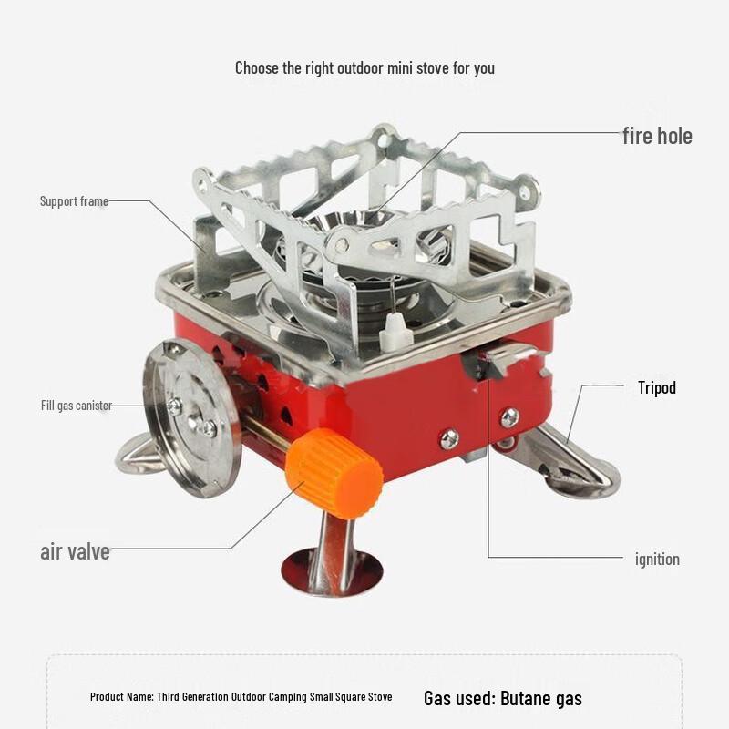 Foldable Portable Gas Stove