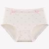 Girl Spring and Autumn Lovely Printed Bow Comfortable Breathable Waist Cotton Crotch Triangle Briefs