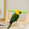 Bird Stand Wood Bird Playground Triangle Perch Playground For Parakeet Canary Cockatiel Finch Training Toy For Inside Outside