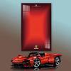 3.5CM Thick LEGO-Compatible Wall Display Frame for Ferrari SP3