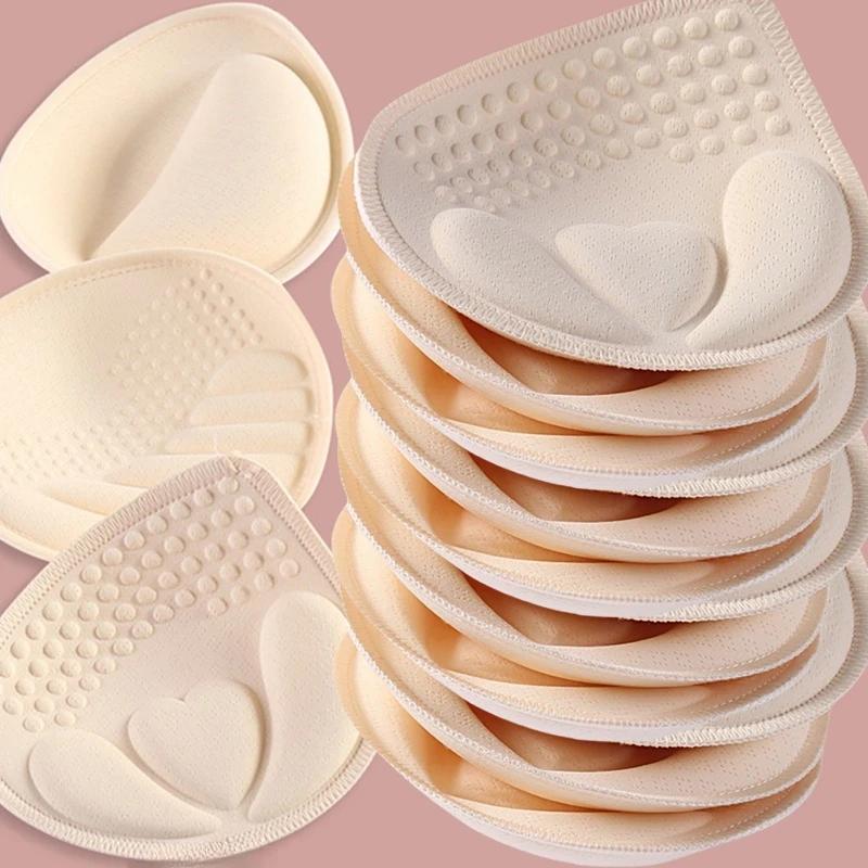 4CM Removable Push Up Bra Pads Inserts Women Underwear Breast Lift Breathable Sponge Padded Bra Pad Lining Swimsuit Bra Insert