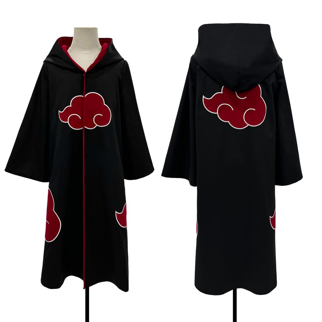 HOLOUN Anime Uchiha Itachi Uchiha Sasuke Cosplay Kostým Výšivka Plášť Tým Jestřáb Pain Konan Sasori Halloween Vánoce S-2XL