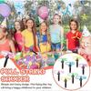 12-Piece Flying Saucer Toy Set with 4 String Launchers for Kids' Outdoor Play In Britain