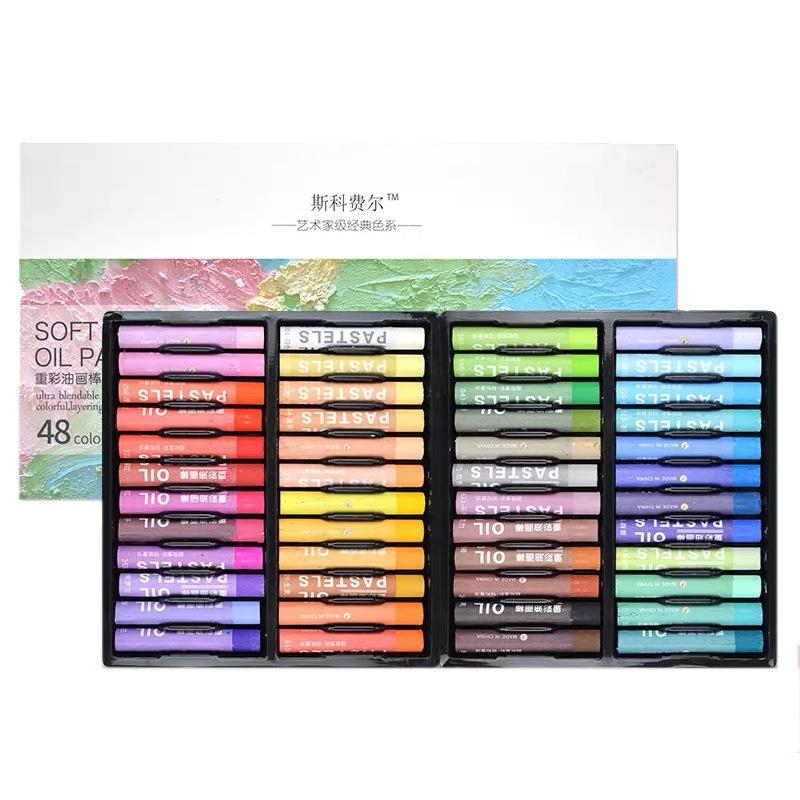 Professional Painting Soft Drawing Graffiti Art Crayons Washable Round Non Toxic Pastel Sticks for Artist,Kids,Student,Beginner