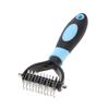 Pet 2 Sided Professional Knot Comb Brush Dog Cleaning Hair Removal Combs Grooming Tool