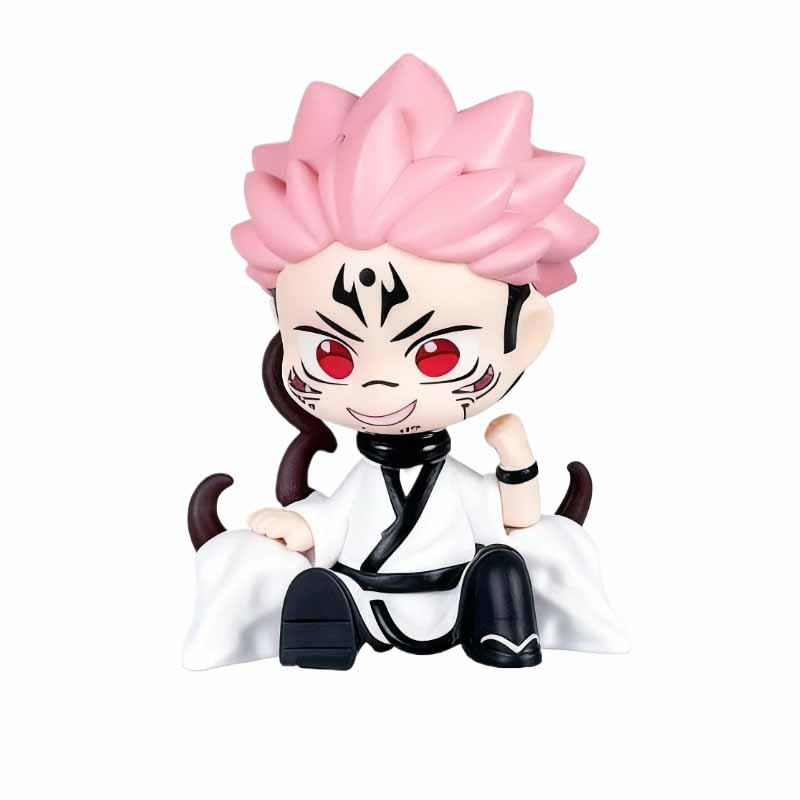 7Pcs Anime Jujutsu Kaisen Series Satoru Gojo Fushiguro Megumi Nanami Kento Figure Model Statue Desk Car Ornament Boy Toy Gift