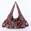 Women Handbags Fashion Leopard Shoulder Bag Large Tote Top-handle Shopping Pack Multifunctional Satchel Lady Hobos  Big Purse