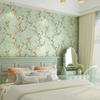 Self-adhesive European Wallpaper 3D Three-dimensional Finely Pressed Non-woven Fabric Thickened Living Room Background Wall