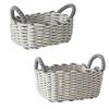 Trendy Handmade Small Cotton Rope Storage Baskets with Handy Organizers Home Accessory for Any Room Organization