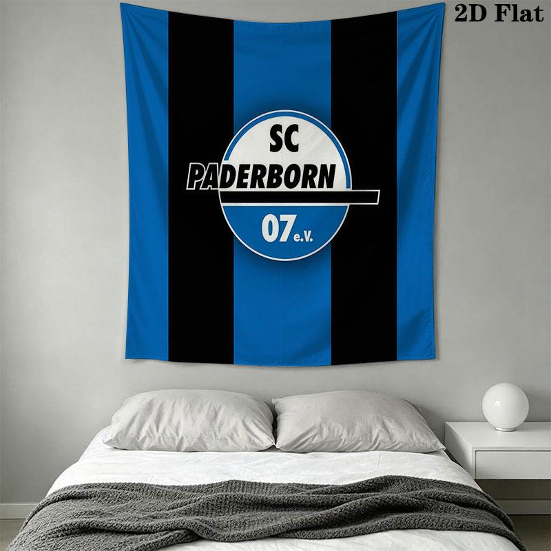 Paderborn Logo Wall Hanging Printed Fabric Blanket Decorative Tapestries for Bedroom Living Room Home Decor